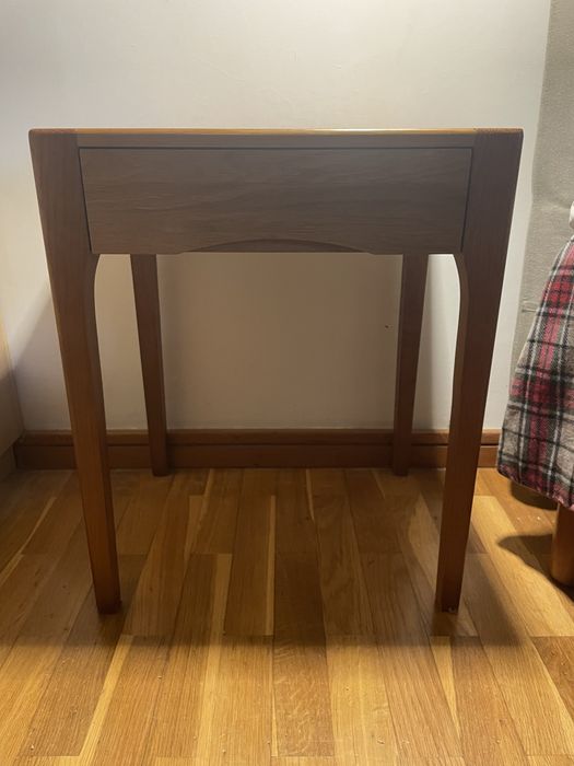 Mesa cabeceira madeira carvalho Zara Home como Nova