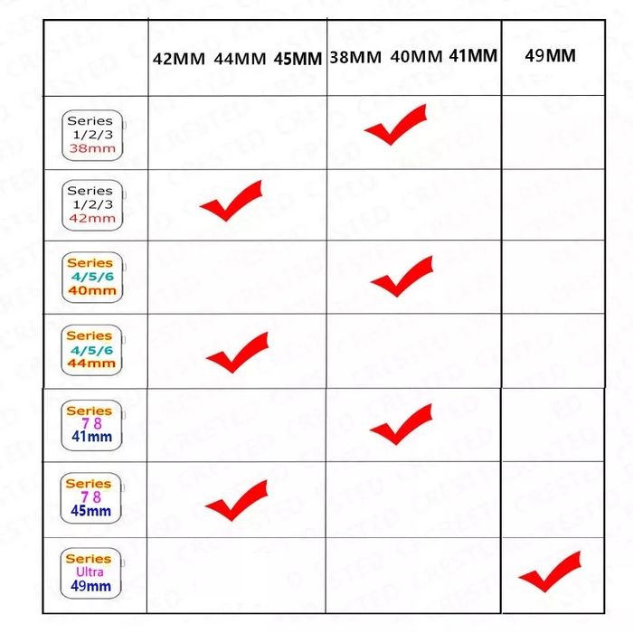 Ремінець для годинника 38/40 мм