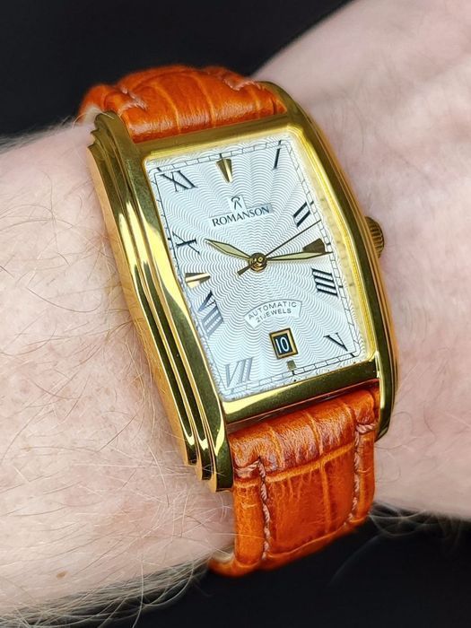 Годинник чоловічий Romanson TL4127M Механічні Ручний та автопідзавод