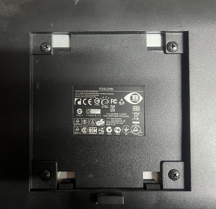 Монітор Dell Inc P2412Hb