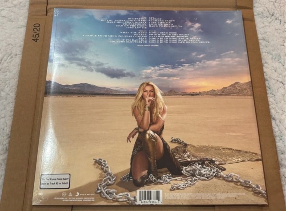 Britney Spears - Glory Special Deluxe Edition 2Vinil Selado