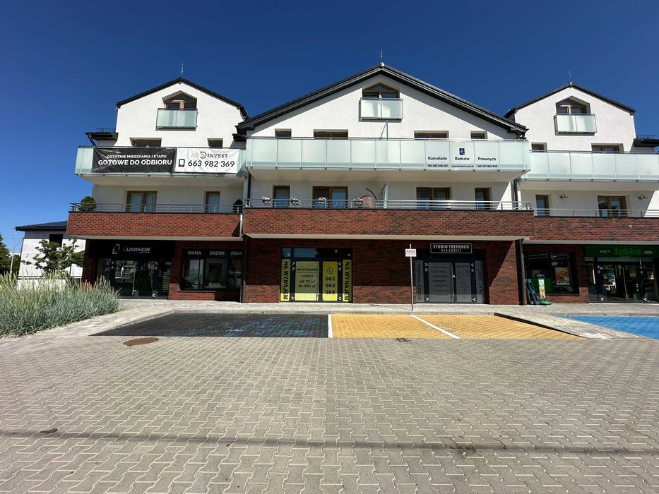 Ostatni lokal użytkowy, witryny, miejsca postojowe 76 m2 NOWY !!!