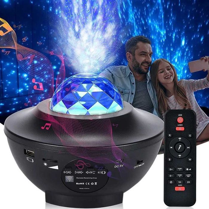 Уже в наличии! Большая планета 17 см. Лазер. проектор звездного неба.