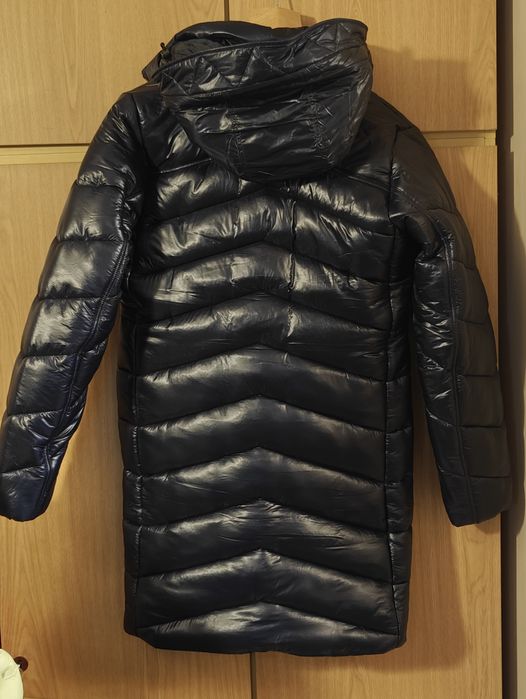 Nowa piękna kurtka z kapturem płaszcz damski G-star Raw M zimowa CK mk