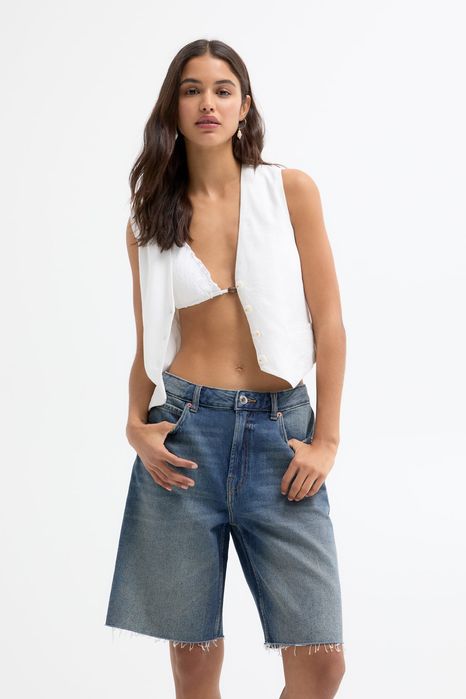 Шорти бермуди бойфренди pull&bear