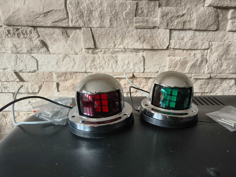 Lampy nawigacyjne pozycyjne do łodzi