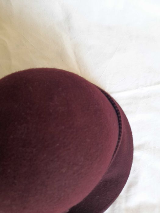 Chapéu bordeux 100% lã