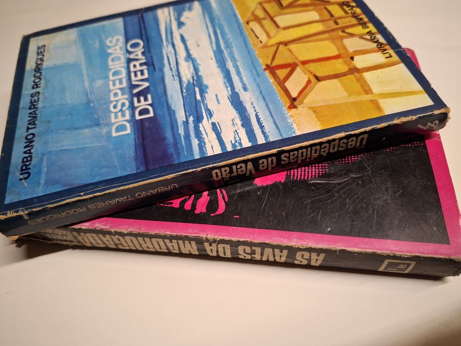 Urbano Tavares Rodrigues dois livros um primeira edição