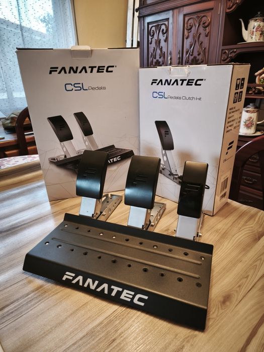 Pedais CSL Fanatec