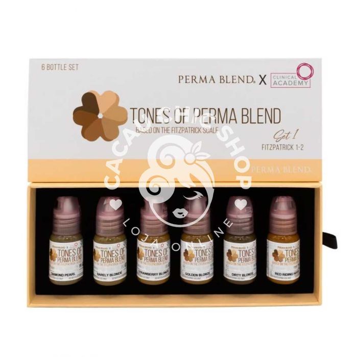 Kit Perma Blend Fitzpatrick - 6 Pigmentos - Pigmentos Odivelas • OLX ...