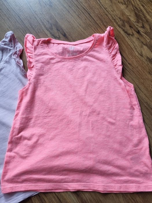 Zestaw T-shirt  koszulek bluzek 134/140 h&m 6 szt