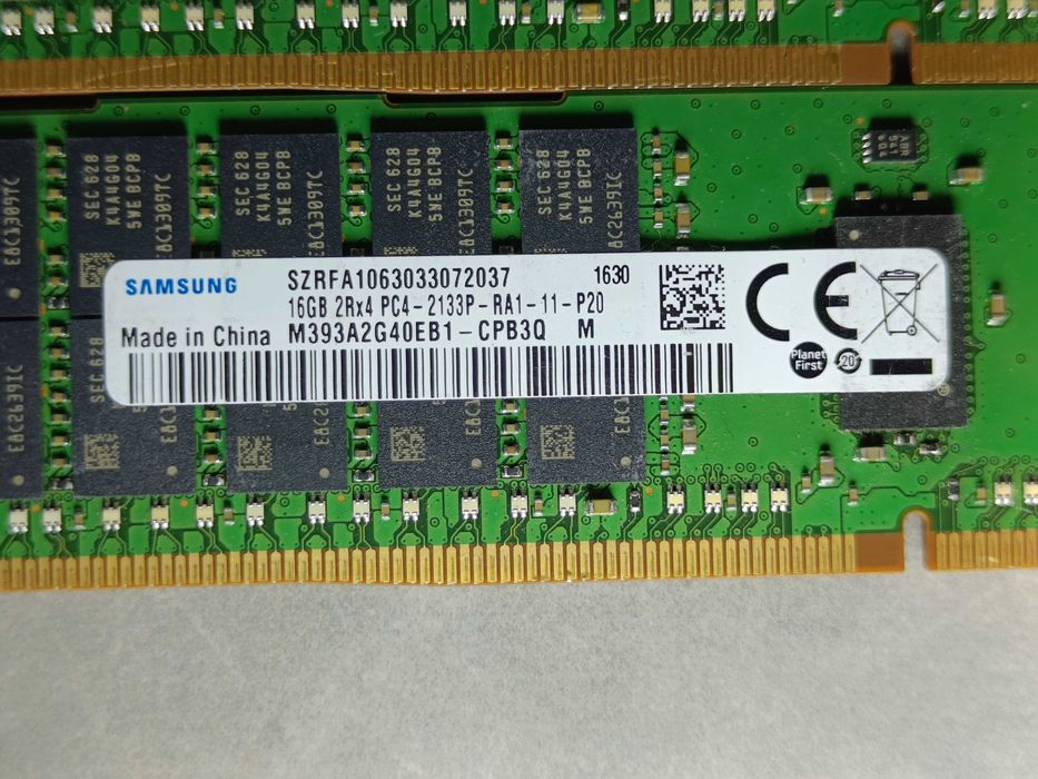 СЕРВЕРНА Оперативна память SAMSUNG DDR4 16GB 2133MHz ECC REG