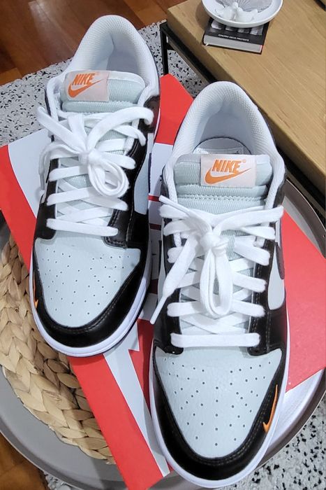 Ténis usados em rigoroso estado NIKE DUNK Low Retro 42,5 Black Ice