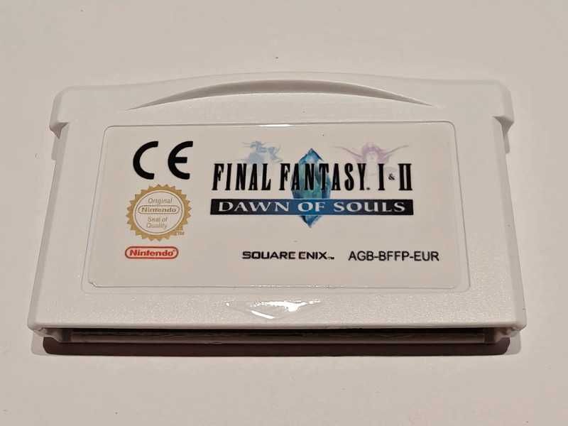 Final Fantasy I+II game boy gbc gba color advance
