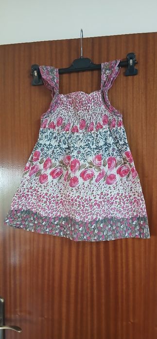 Vestido criança com alças