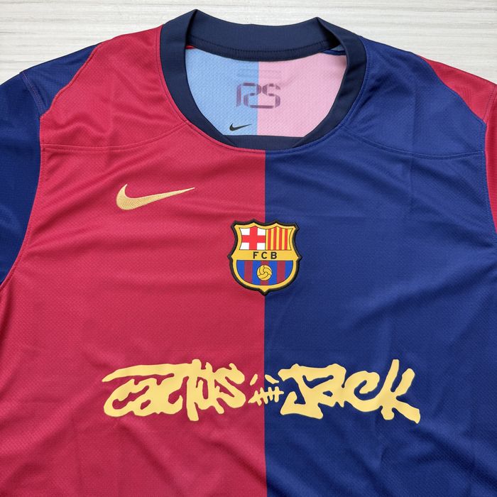 Nike FC Barcelona トラヴィススコット Travis Scott x Nike x FC Barcelona Spray Logo Hoodie Black