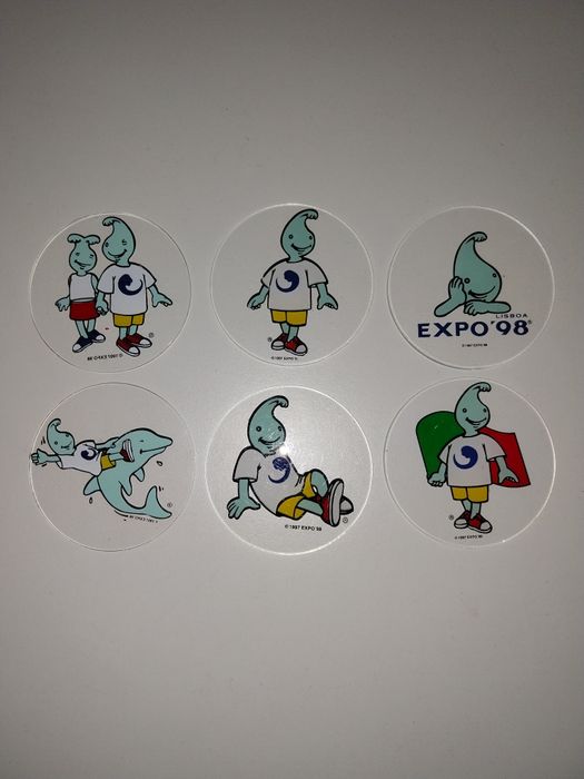 Bases Porta Copos - Gil Expo 98