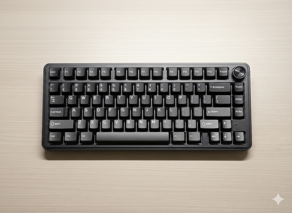 Teclado Gamer Mecânico XVX M75 Preto + Extras