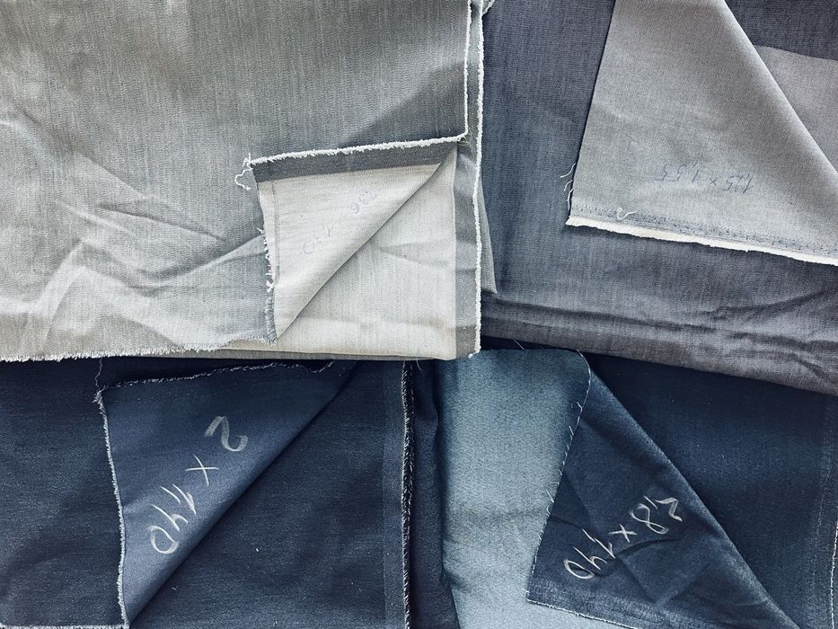 Тканина джинсова, джинс, різні кольори і щільність
