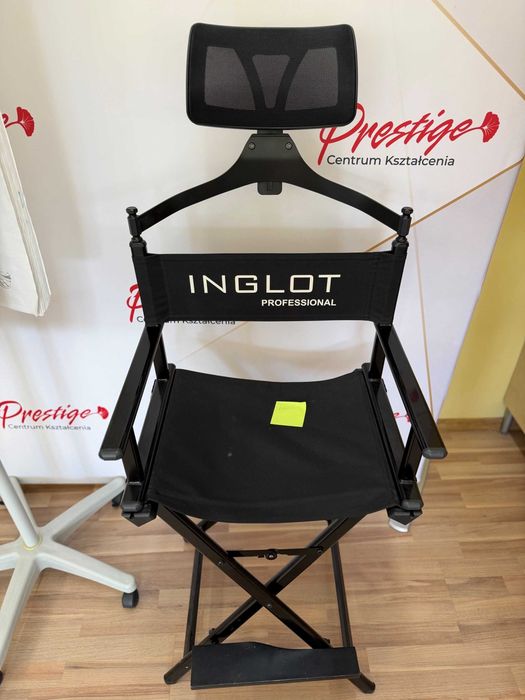 Krzesło Wizażowe / Reżyserskie INGLOT Professional | Okazja - Likwidacja Szkoły