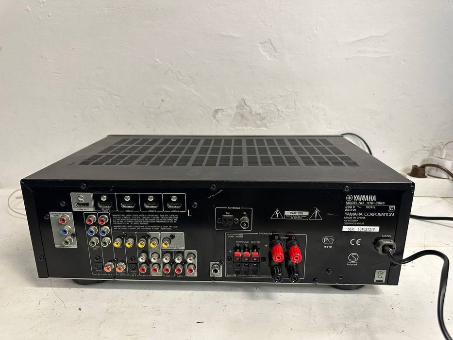 Yamaha HTR-3066 – amplituner kina domowego 5.1 | 5×100 W | HDMI | Dolby TrueHD | DTS-HD