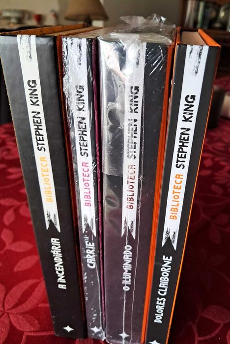 Biblioteca Stephen King - Pack 4 Livros (Suma BRASIL) - Edições de Luxo | NOVOS   PROMOÇÃO