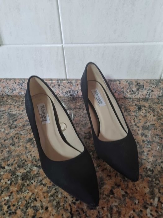 Sapatos Woman Seaside Pretos Camurça N°35