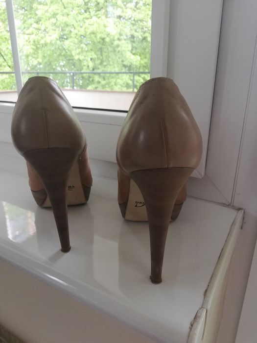 Buty platforma VISCONI 39 SKÓRA