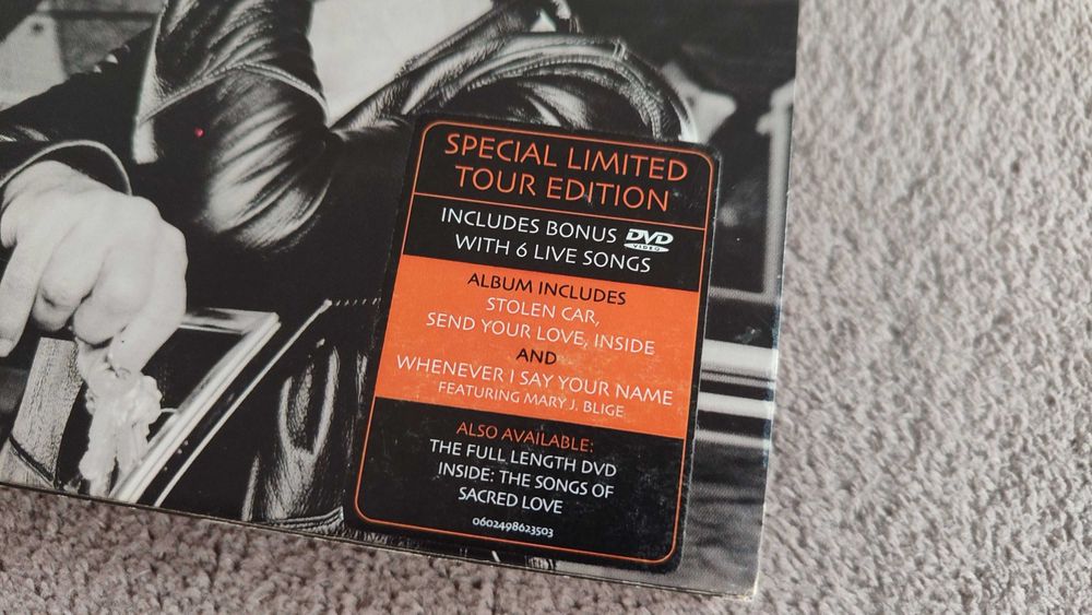 CD+DVD | Sting • Sacred Love (edição especial Tour)