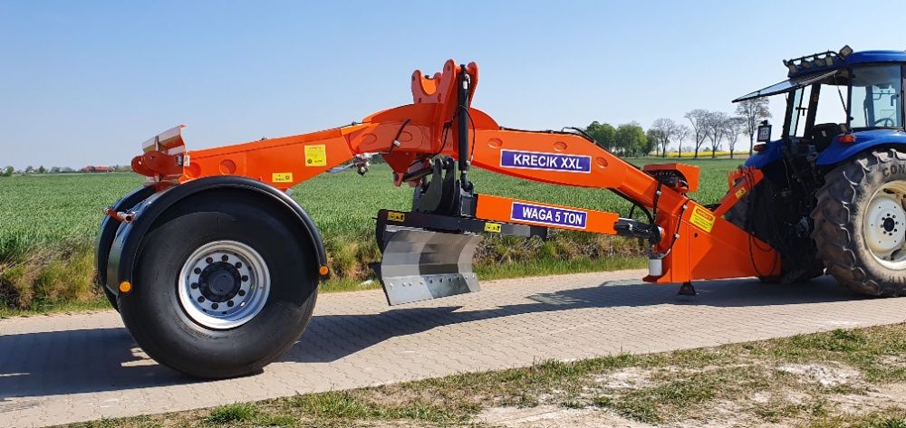 Równiarka leśno - drogowa krecik XXL