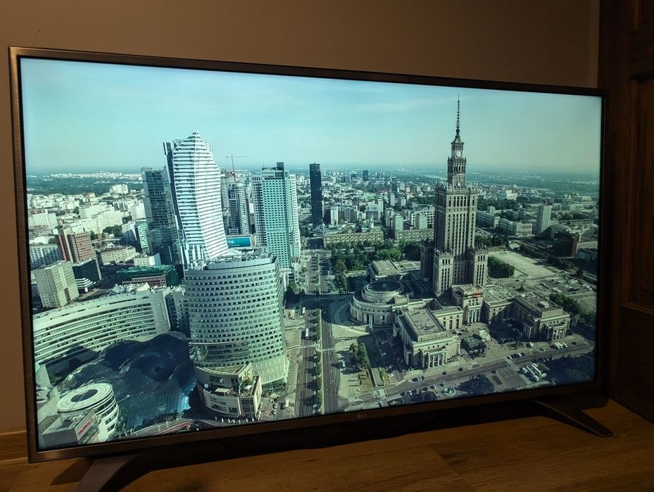 LG 49 cali UH6507 4k DVB-T2