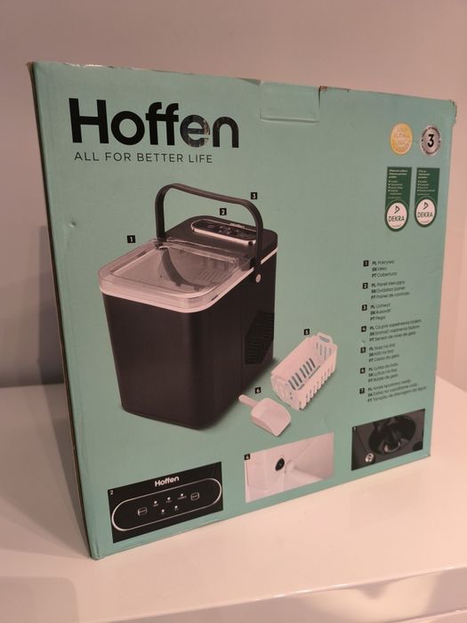 Nowa kostkarka do lodu Hoffen 1,4 l 170 g