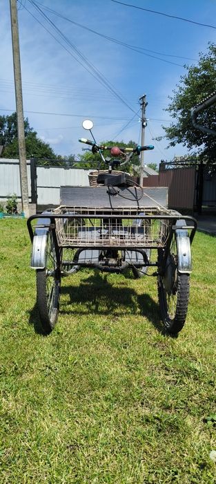Електровелосипед 500W / 48V 15Ah (із кошиками та педальним приводом)