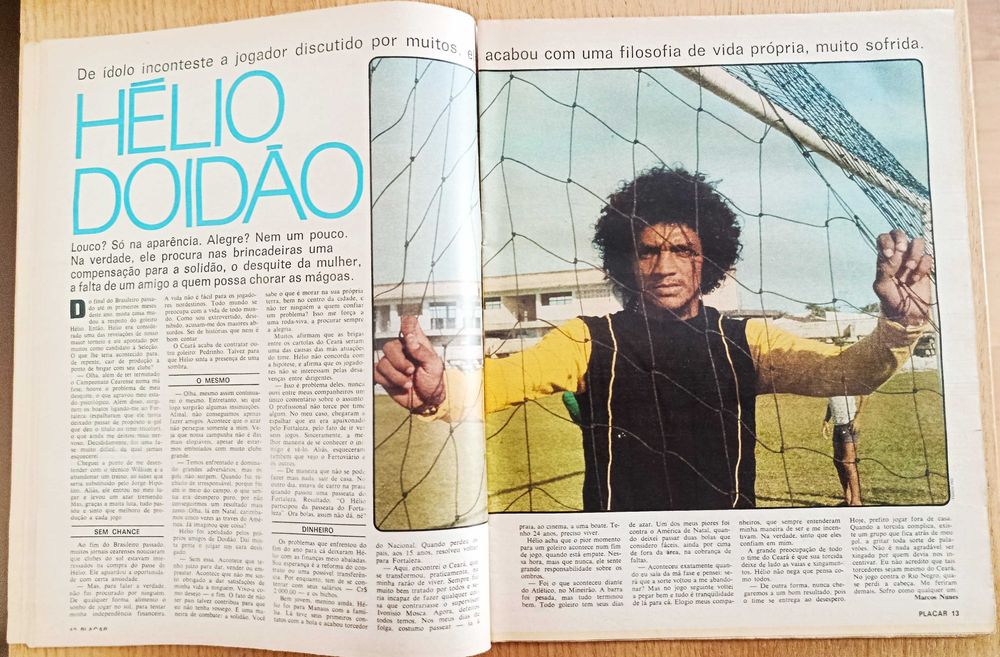 Revista PLACAR nº 190 de novembro d 1973 - Mengão