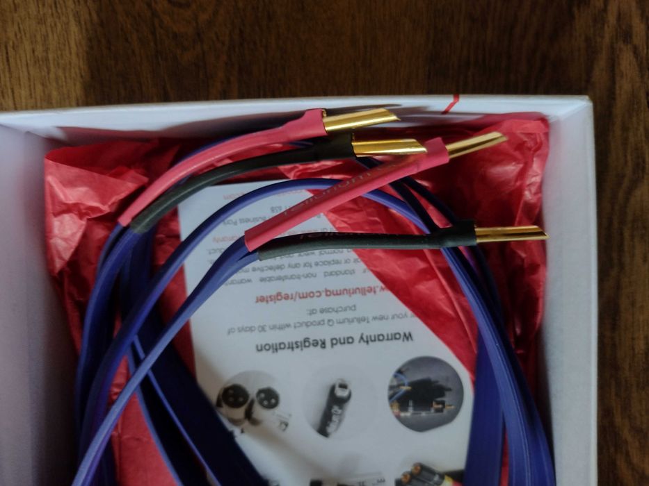 Telluium Q Blue II - Kabel głośnikowy 1.5 m