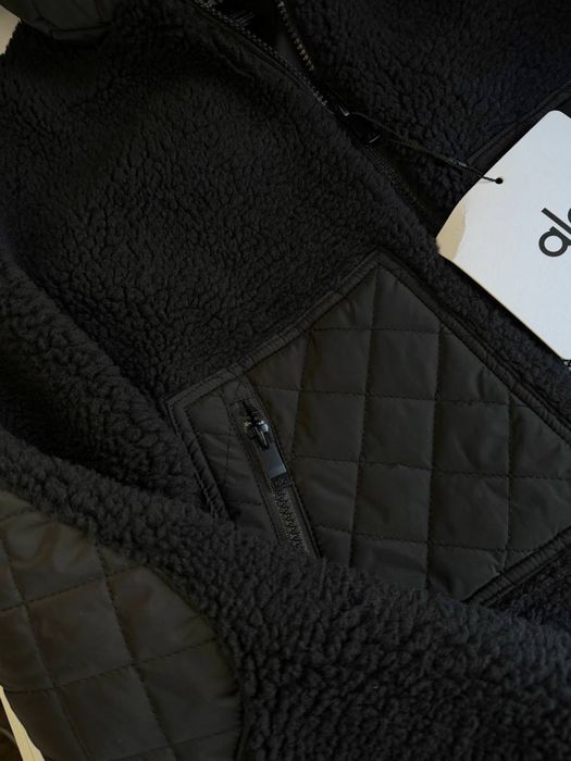 Флісова кофта худі зіп худі Alo Yoga фліска куртка