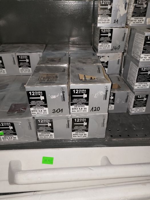 Wkręty farmerskie GTF2 4,8x35 różne kolory