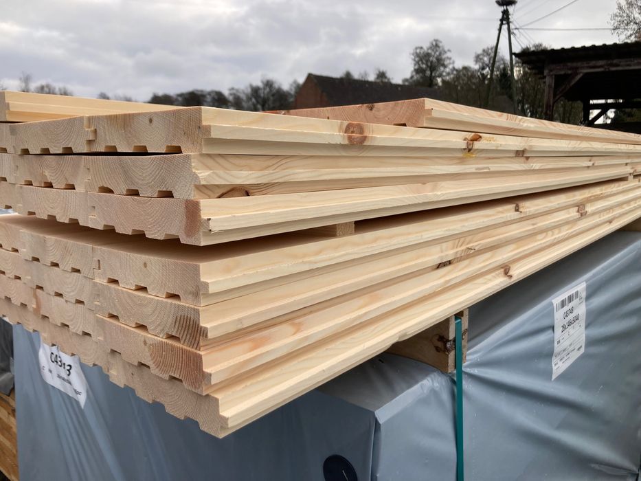 Deska podłogowa 28x146mm klasa C sosna skandynawska