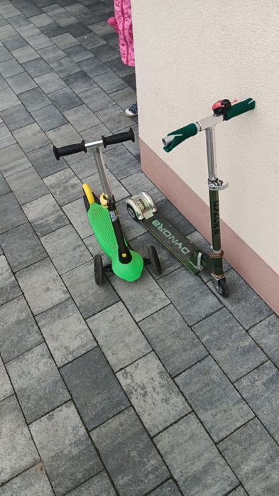 Hulajnoga plastikowa aluminiowa