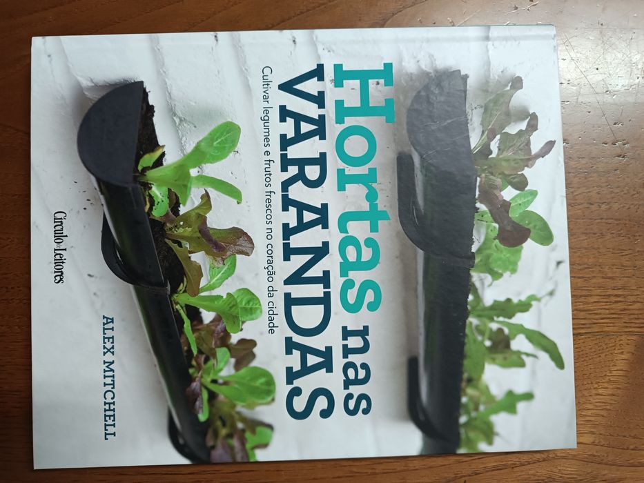 Horta nas Varandas e Faça a sua horta biológica (2 livros)