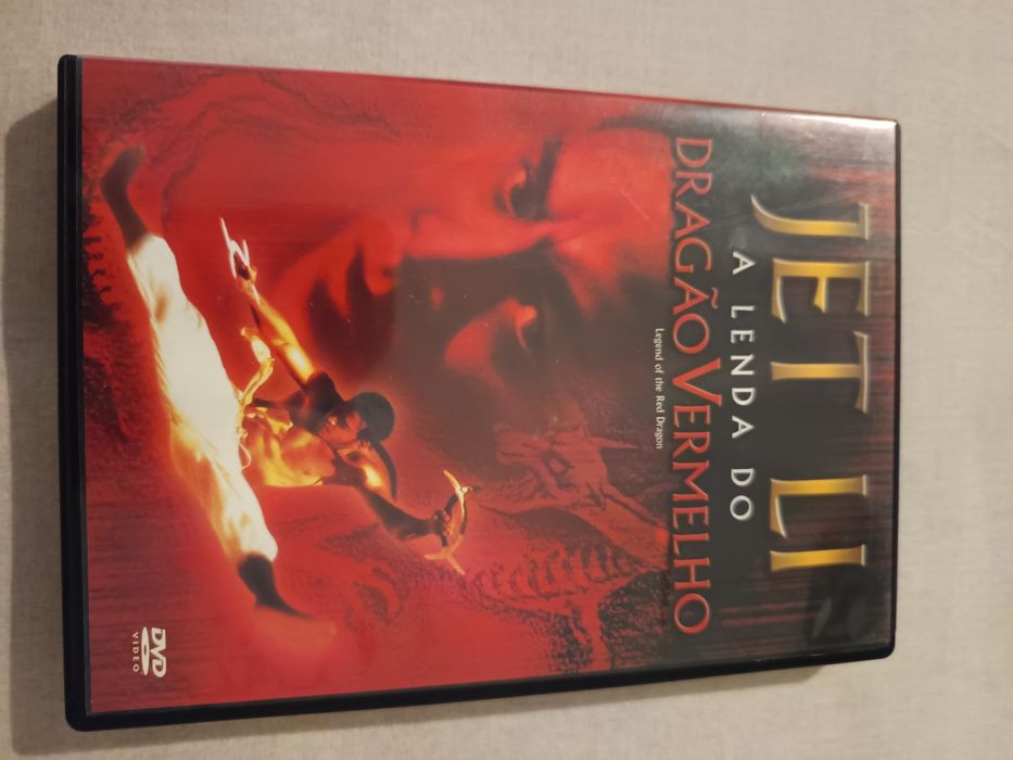 DVD a lenda do dragão vermelho