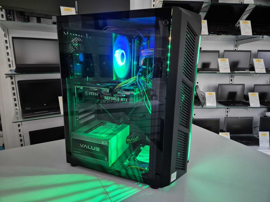 Komputer Aerocool Intel i5 Pamięć 16gb Dysk 480gb Rtx3050 6gb Win11 GW