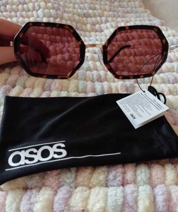 ASOS/Ekskluzywne okulary przeciwsłoneczne  z Londynu, NOWE