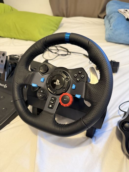 Logitech G29 + Shifter (Kit completo) – Impecável