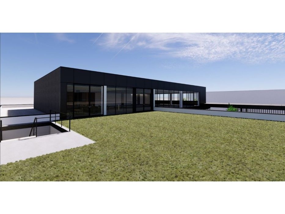 Industrial Plot with Approved Project and Partially Completed Construction