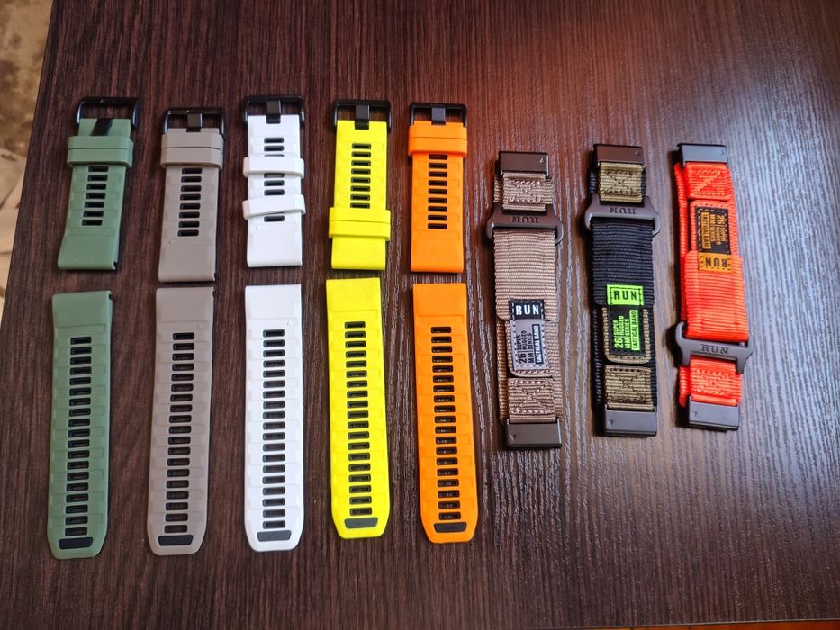 Ремінці Garmin, QuickFit , fenix 22мм, 26мм.
