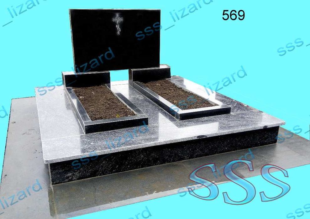 Пам'ятники подвійні, виготовлення та встановлення