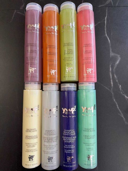 Професійна італійська косметика для собак та котів Yuup! та засоби TropiClean