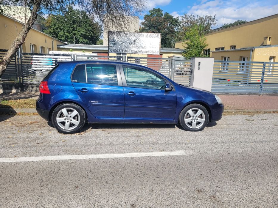 Volkswagen Golf V 2008 rok benzyna +lpg