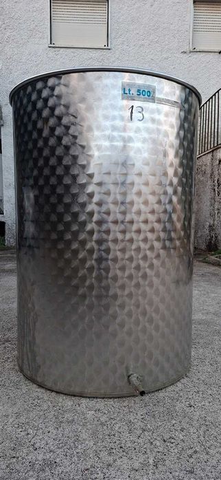 Cuba INOX vinho sempre cheia 500L
